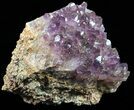 Purple Amethyst Cluster - Alacam Mine, Turkey #55382-1